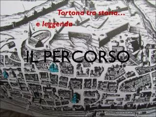 il percorso