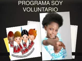 programa soy voluntario