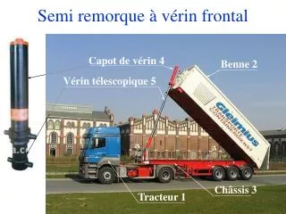 semi remorque v rin frontal