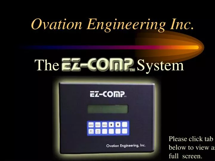 ovation engineering inc
