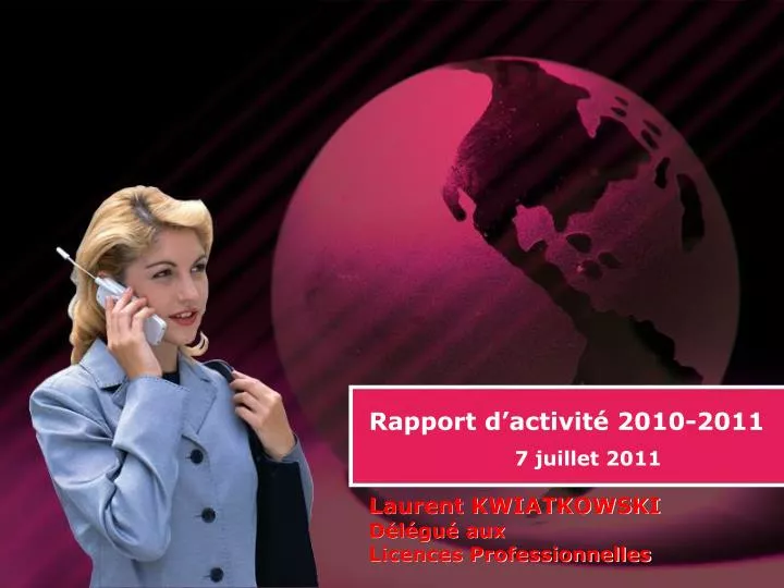 rapport d activit 2010 2011