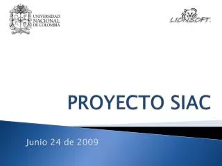 proyecto siac