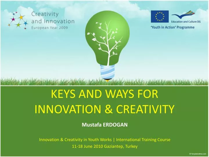 keys and ways for innovation creativity