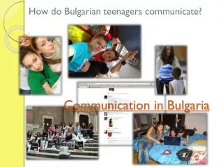 Communication in Bulgaria