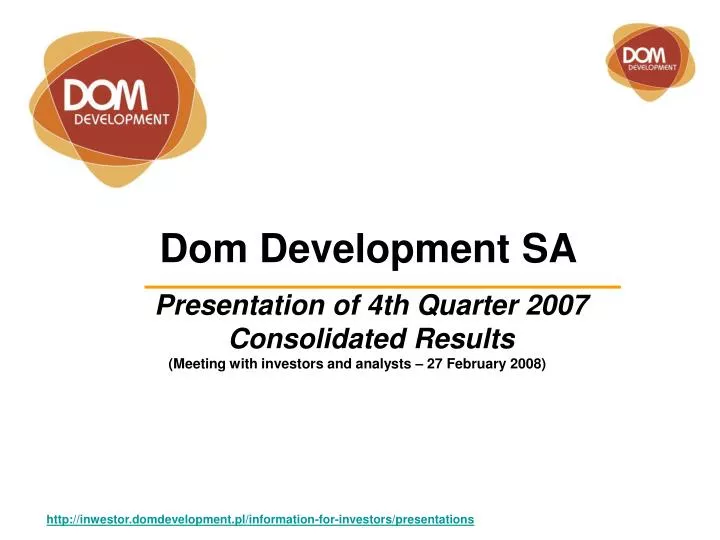 d om development sa