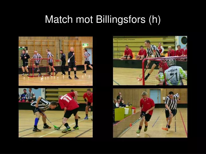 match mot billingsfors h