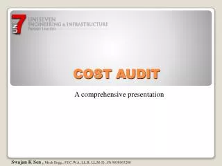 COST AUDIT