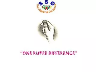 one rupee difference