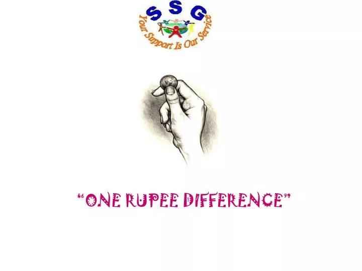 one rupee difference
