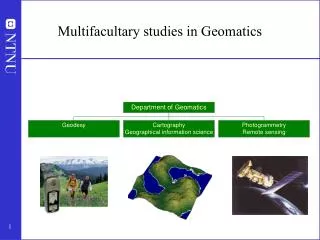 Multifacultary studies in Geomatics