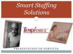Smart Staffing Solutions - slide 1