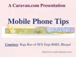 Mobile Phone Tips