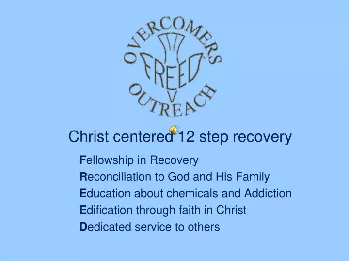 christ centered 12 step recovery
