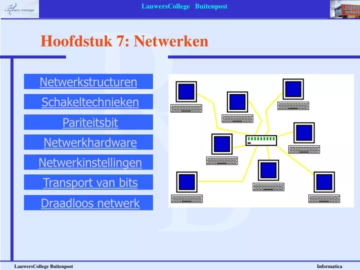 hoofdstuk 7 netwerken