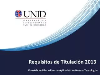 maestr a en educaci n con aplicaci n en nuevas tecnolog as