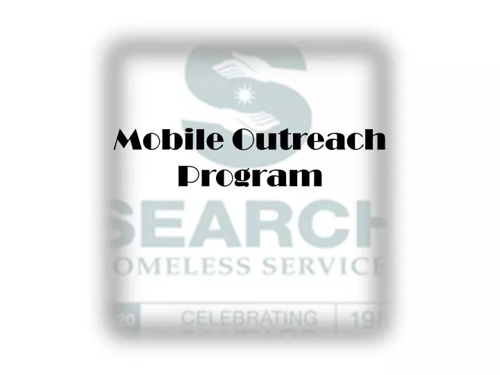 mobile outreach program
