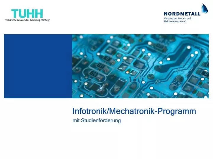 infotronik mechatronik programm