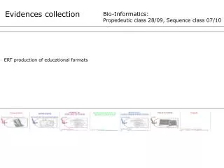 Evidences collection