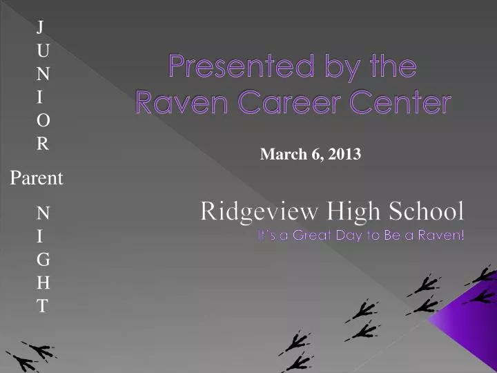 presented by the raven career center