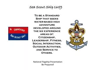 Sea Scout Ship 1659
