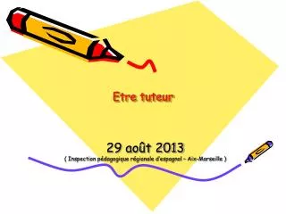 etre tuteur