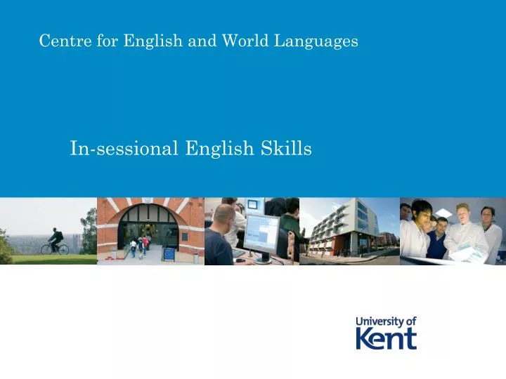 centre for english and world languages