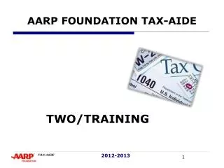 AARP foundation tax-aide