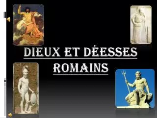 dieux et d esses romains