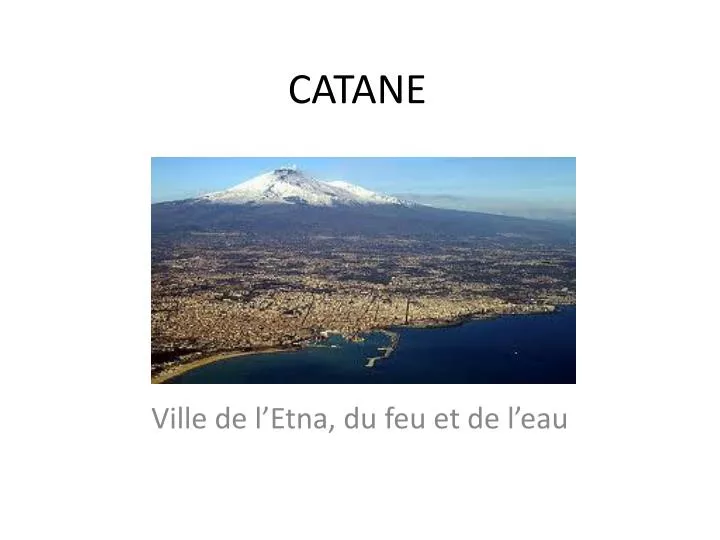 catane