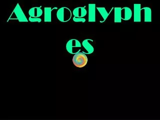 agroglyphes