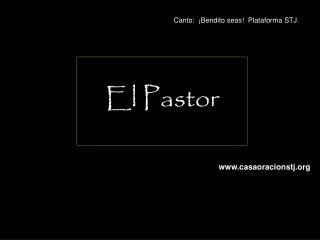 el pastor