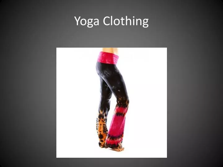 yoga clothing