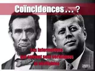 co ncidences