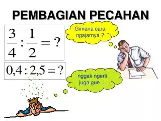 pembagian pecahan