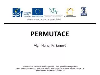 permutace