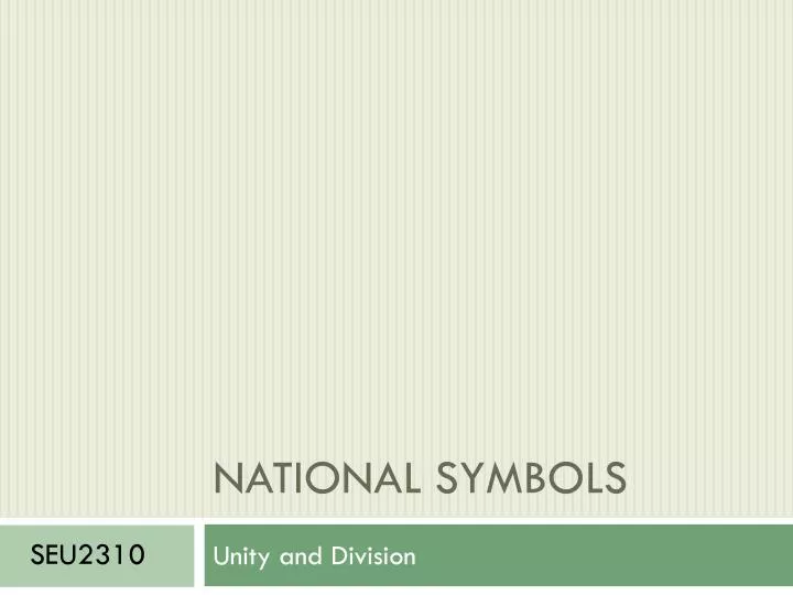 national symbols