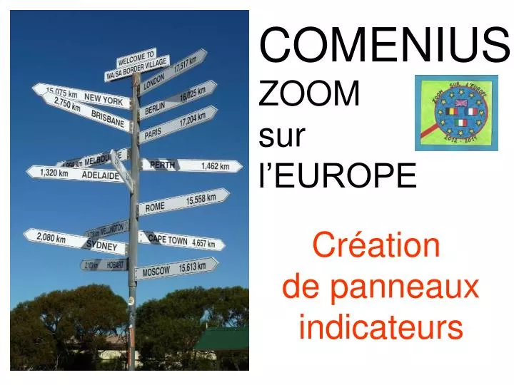 comenius zoom sur l europe