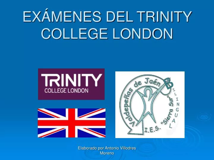 ex menes del trinity college london