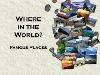 Where in the World?