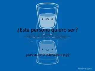 esta persona quiero ser