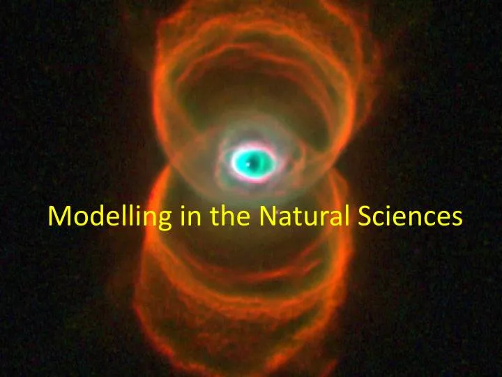modelling in the natural sciences