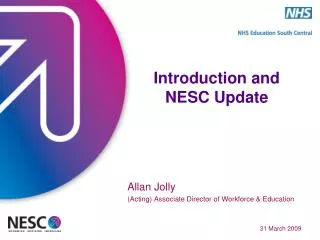 Introduction and NESC Update