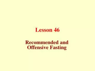 Lesson 46