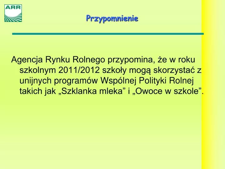 przypomnienie