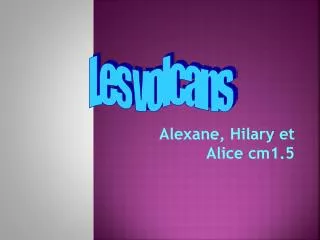 alexane hilary et alice cm1 5