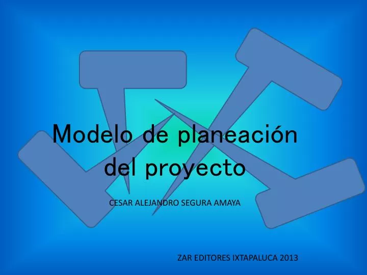 modelo de planeaci n del proyecto