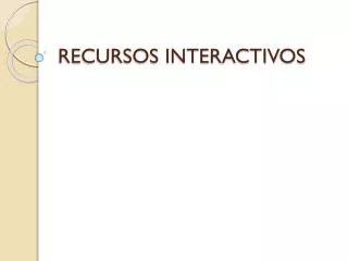 recursos interactivos