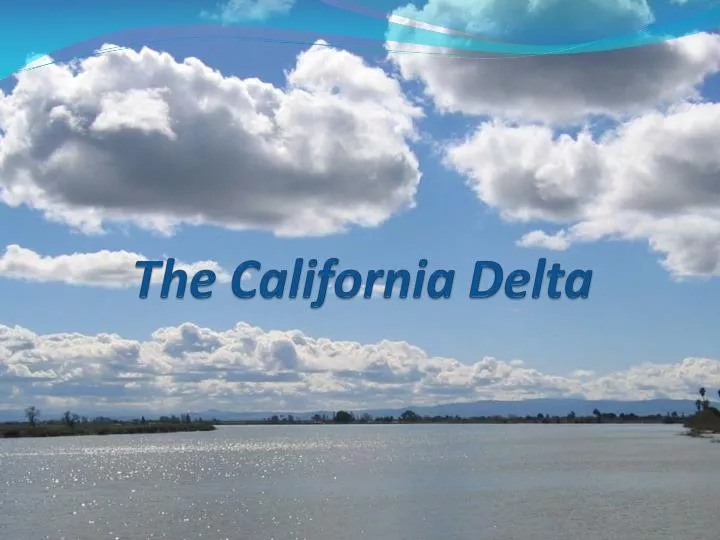 the california delta