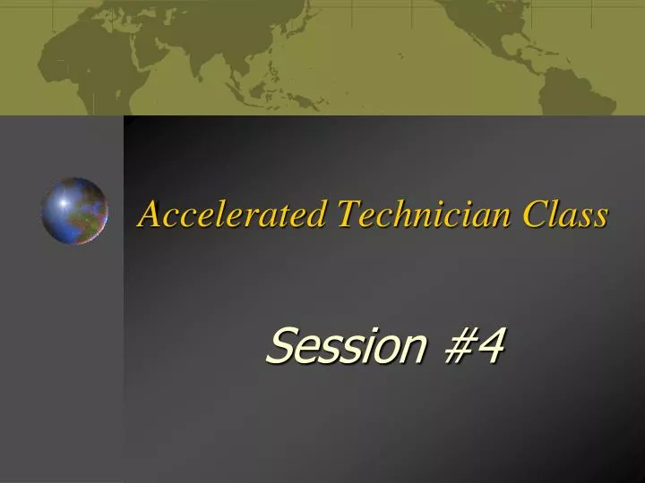 accelerated technician class