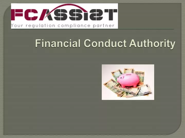 financial conduct authority